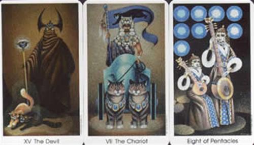 US Games Systems Tarot Of The Cat People