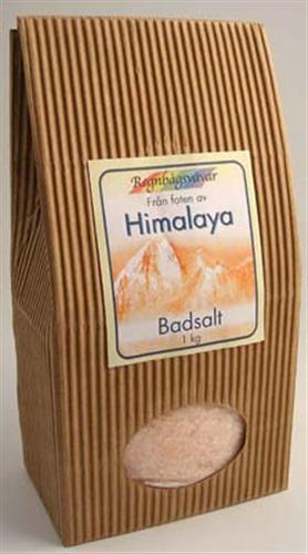 Regnbgsvvar Badsalt, granulat 1 - 3 mm 1000 gr, kartong