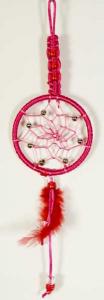 Cleo Dream Catcher Braided Red