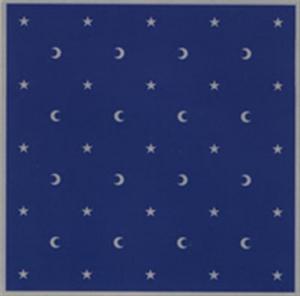 Lo Scarabeo Tarotduk sammet - Moon & Stars