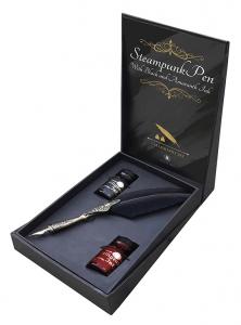 Lo Scarabeo Steampunk Penna, Kalligrafi Set