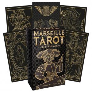 Lo Scarabeo Tarot of Marseille Gold & Black Edition