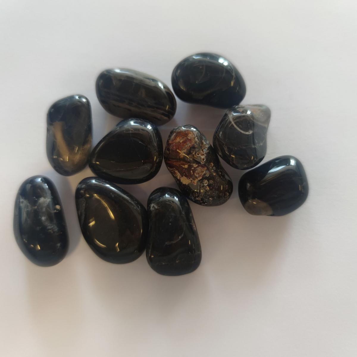 Mineralienfachhandel Onyx Svart - Black Onyx