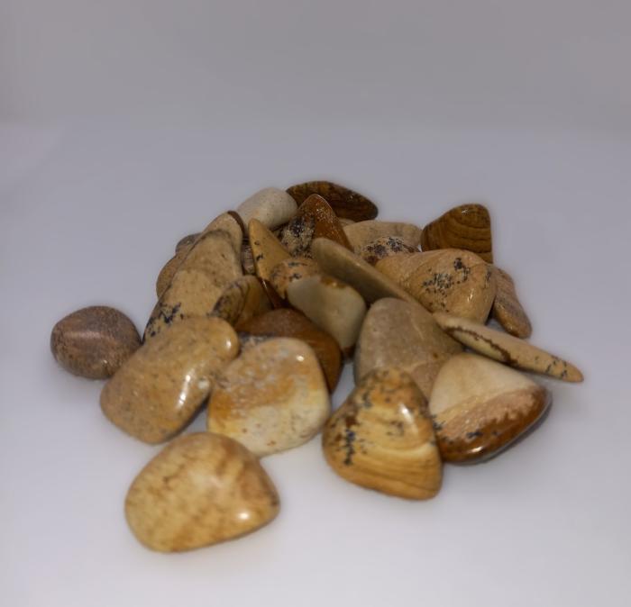 Mineralienfachhandel Jaspis Cappuccino - Jasper, Liten