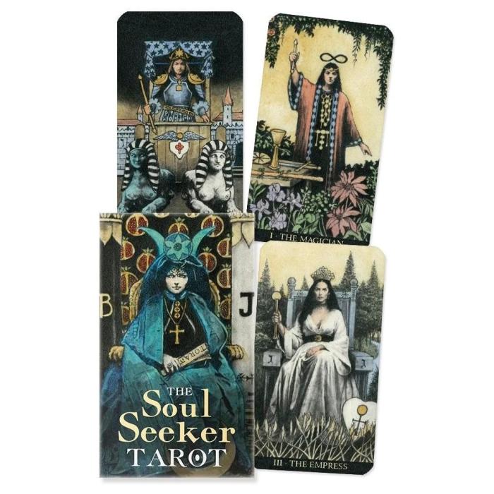 Chromatika Tarot från Lo Scarabeo, modern tarotlek med färgstark geometrisk konst och symboliska tarotarketyper