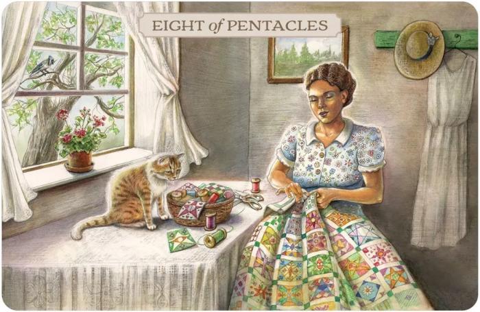 US Games Systems Pastoral Tarot, Set