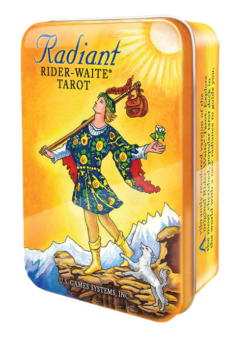 US Games Systems Radiant Rider Waite Tarot, Pocket & Plåt