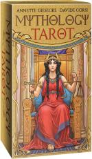 Mytologi Tarot med 78 tarotkort inspirerade av grekisk och romersk mytologi, illustrerade av Davide Corsi