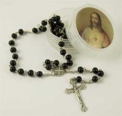 Cleo Radband - träpärlor svarta