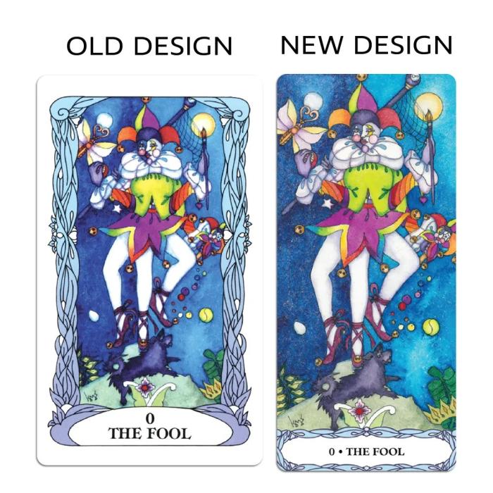 US Games Systems Tarot of a Moon Garden, Borderless Set