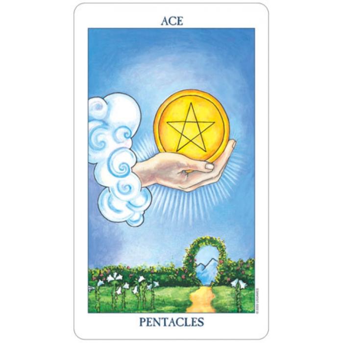 US Games Systems Radiant Rider Waite Tarot, Pocket & Plåt