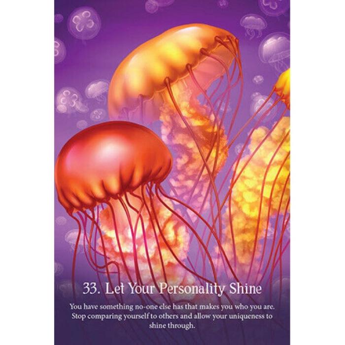 Blue Angel Whispers of the Ocean oracle cards