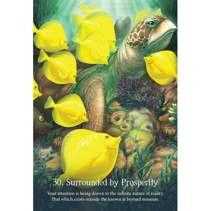 Blue Angel Whispers of the Ocean oracle cards