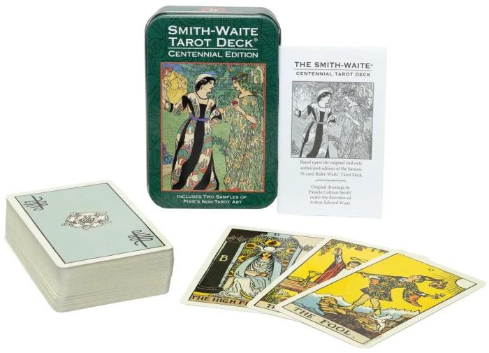 US Games Systems Tarot Smith-Waite Centennial, Plåt