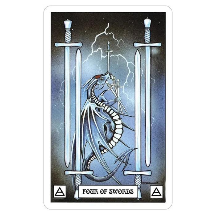 US Games Systems Dragon Tarot by Peter Pracownik