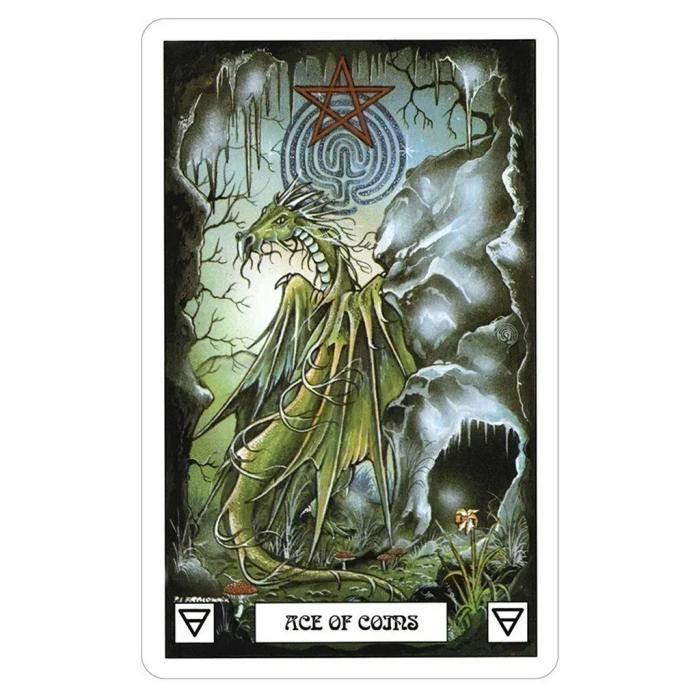 US Games Systems Dragon Tarot by Peter Pracownik