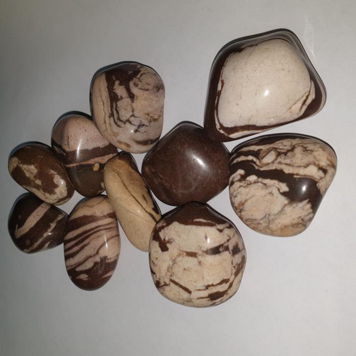 Mineralienfachhandel Jaspis Zebra - Zebra Jasper