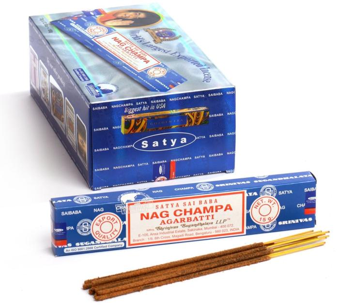 Ancient Wisdom s.r.o. Nag Champa, Satya 15 g