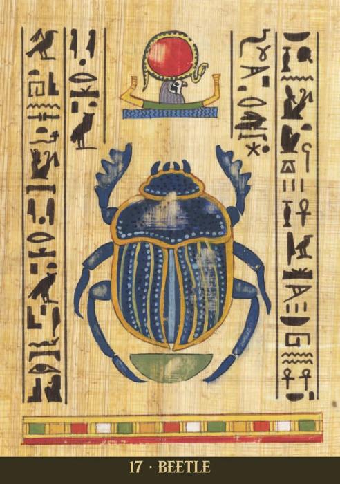 Lo Scarabeo Egyptian Sacred Animals Oracle