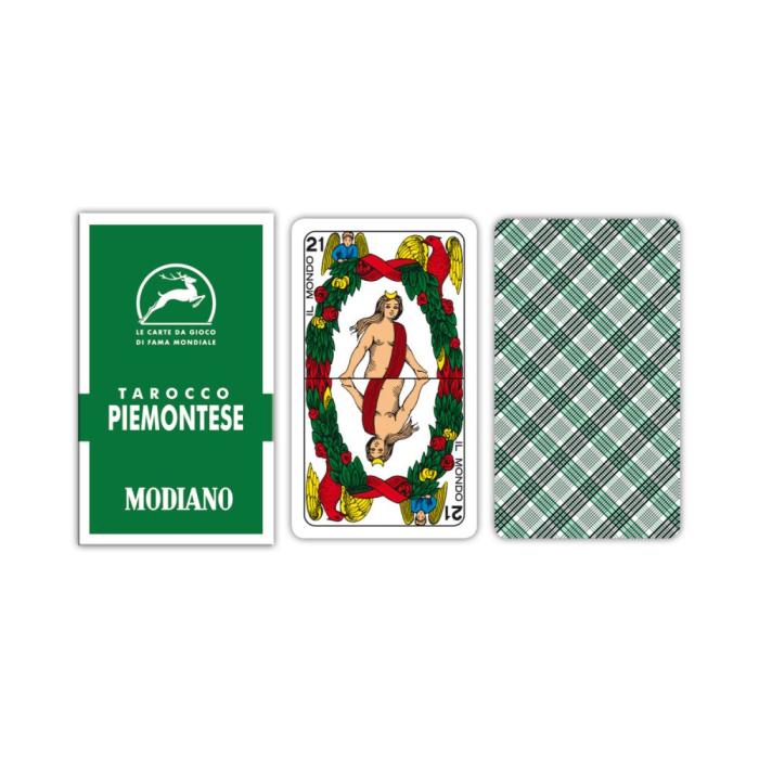 Modiano Piemontese Green Tarot
