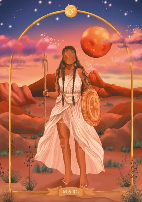 Lo Scarabeo Goddess Astrology Oracle