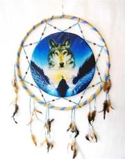 Cleo Stor drömfångare: Indian och solnedgång