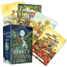 The Heart's Path Tarot tarotkort av Liz Dean med guidebok
