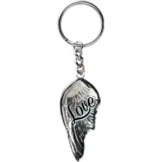 Regnbågsvävar Love Wing Nyckelring