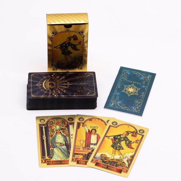 Ancient Wisdom s.r.o. Blue & Gold Tarot - All Seeing Eye