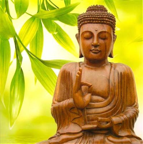 Regnbgsvvar Buddha Card 1