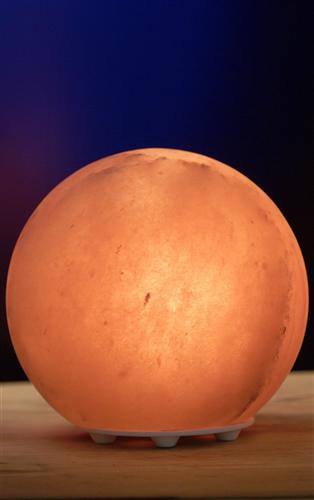 Regnbågsvävar Saltkristallampa - Feng Shui, klot 3 kg