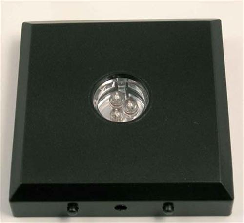 Regnbågsvävar LED-bas, svart färgväxlare inkl. batteri
