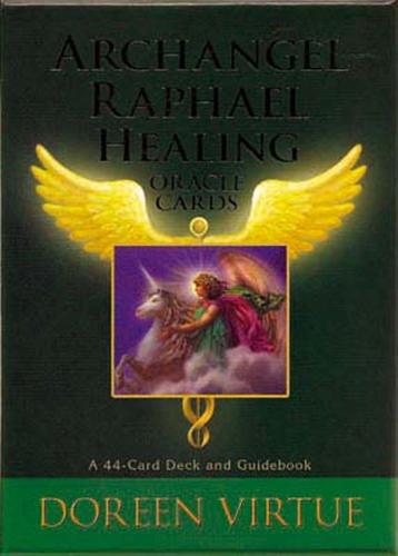 Regnbgsvvar Archangel Raphael Healing Oracle Cards