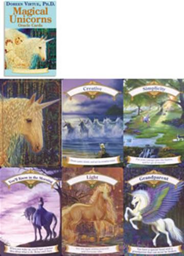 Regnbgsvvar Magical Unicorns Oracle Cards