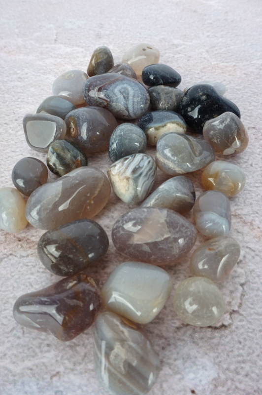 Lo Scarabeo Agat Naturlig - Natural Agate