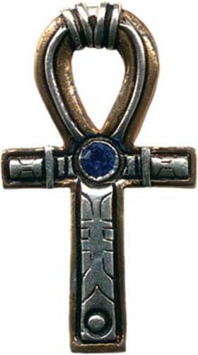 Regnbgsvvar Halsband - Ankh