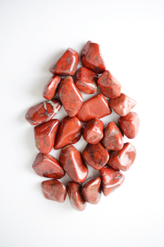 Regnbgsvvar Jaspis Rd - Red Jasper