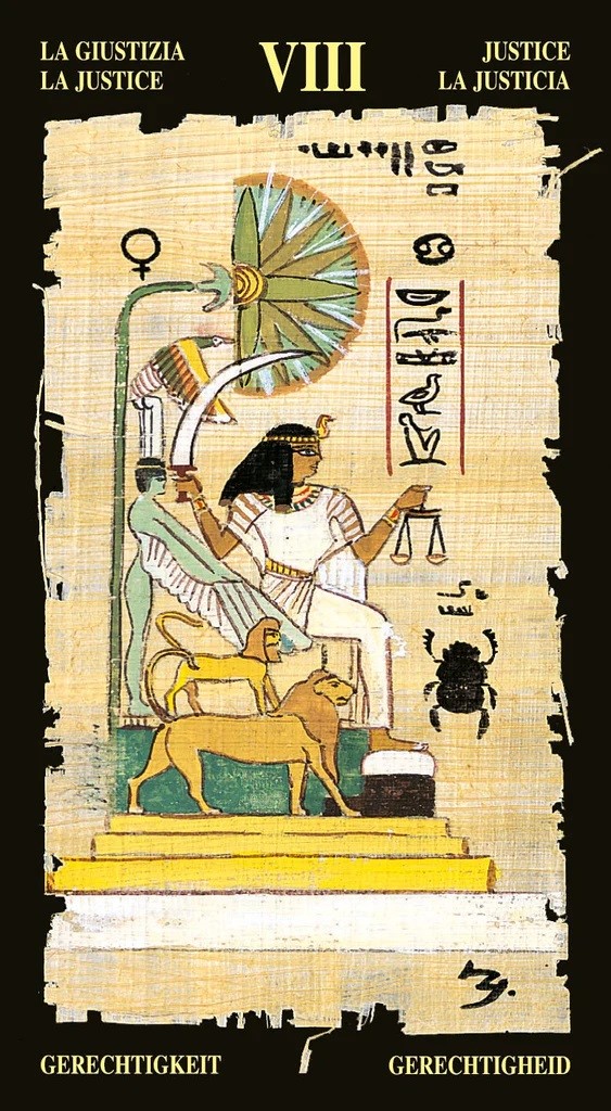 Lo Scarabeo Egyptian Tarot, Set