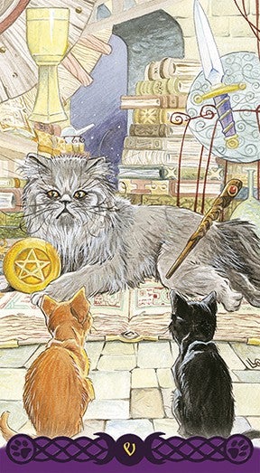 Lo Scarabeo Tarot Of Pagan Cats