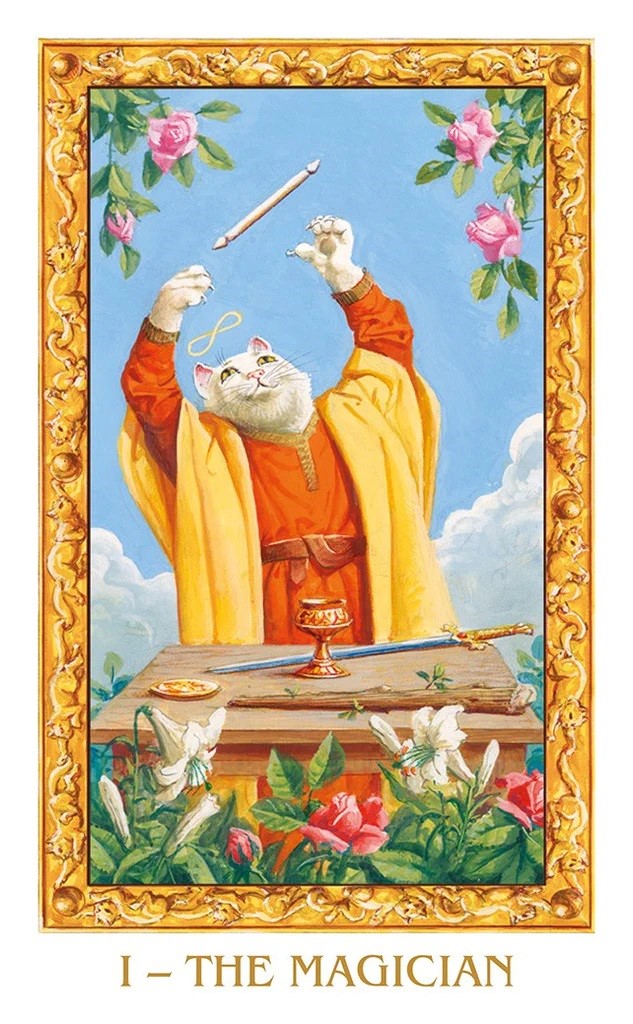 Lo Scarabeo Tarot of the White cats, Mini