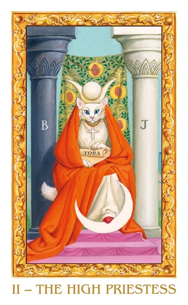 Lo Scarabeo Tarot of the White cats, Mini