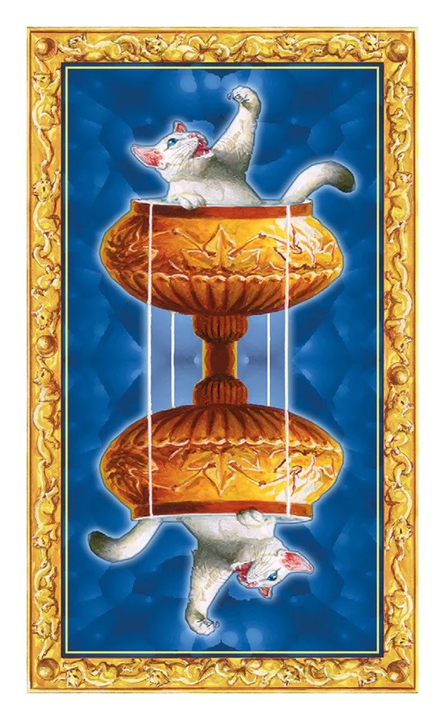Lo Scarabeo Tarot of the White cats, Mini
