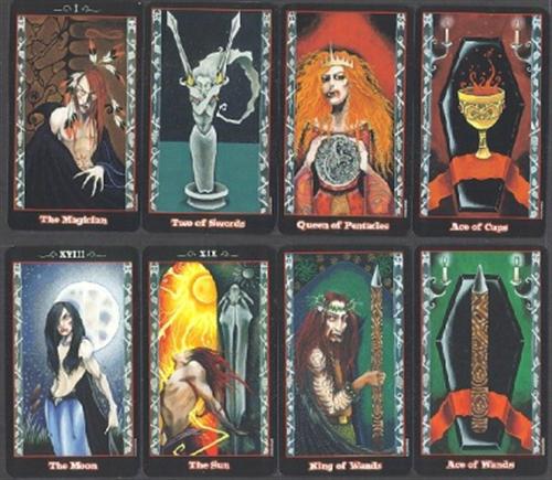 US Games Systems The Vampire Tarot