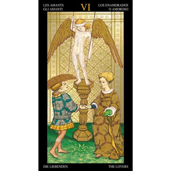 Lo Scarabeo Golden Tarot Of Visconti, Maxi