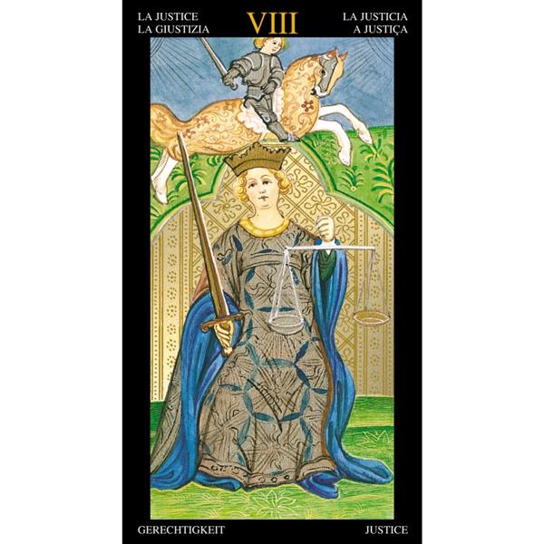 Lo Scarabeo Golden Tarot Of Visconti, Maxi