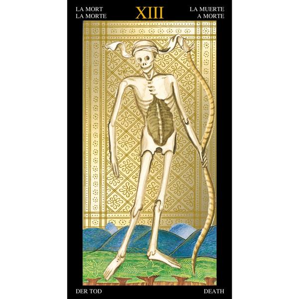 Lo Scarabeo Golden Tarot Of Visconti, Maxi