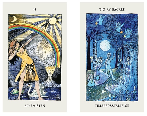 Stjrndistribution Jolanda den tredjes tarotkortlek (p svenska)