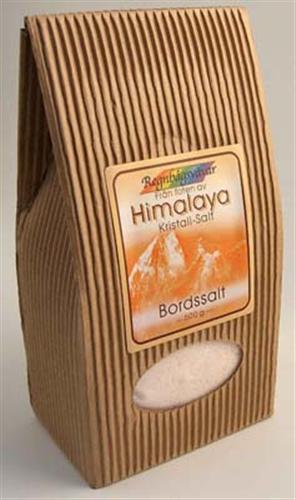 Regnbgsvvar Himalayasalt bordssalt 500g