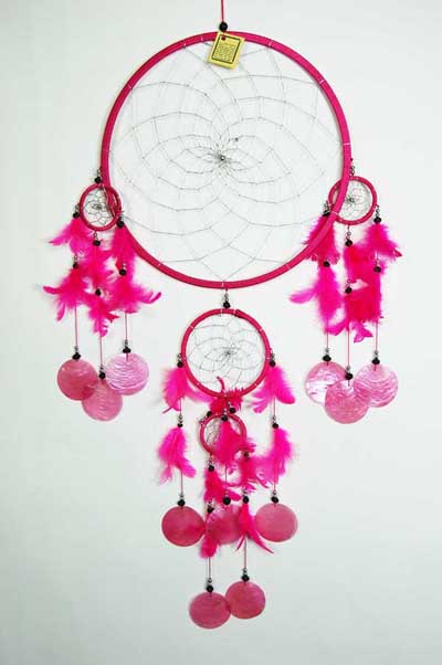 Cleo Dream Catcher Discs, Lila 30 cm