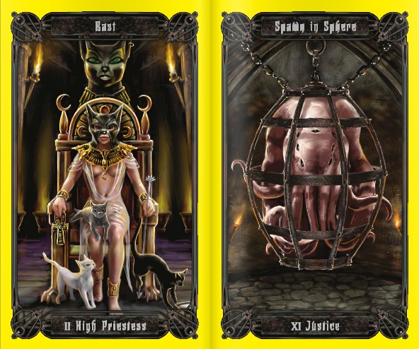 Llewellyn Necronomicon Tarot, Set